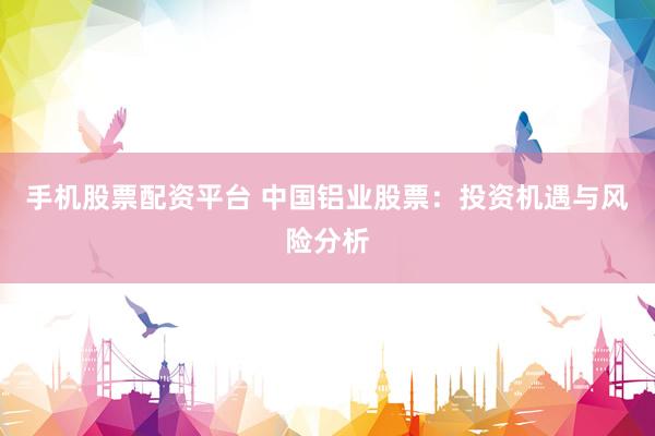 手机股票配资平台 中国铝业股票：投资机遇与风险分析