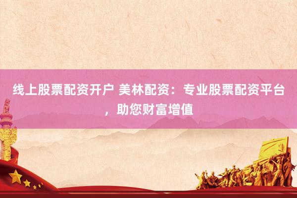 线上股票配资开户 美林配资：专业股票配资平台，助您财富增值